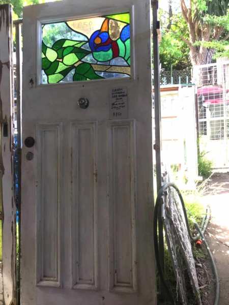 Victorian Era Solid Leadlight Entry Door63011559348738111