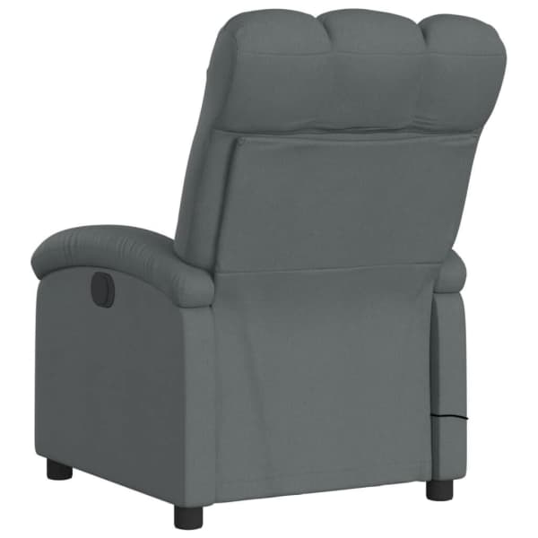 Massage Recliner Chair Dark Grey Fabric62863381443585111
