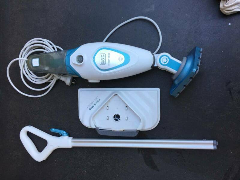 Black Decker FXM1616-XE Steam Mop turns on selling as missing parts63443634387075111