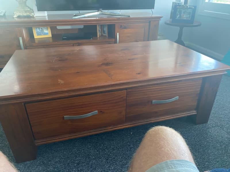 matching coffee table and sideboard