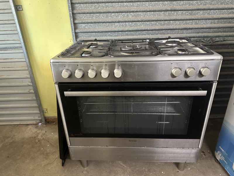 eurolec 900mm freestanding gas oven