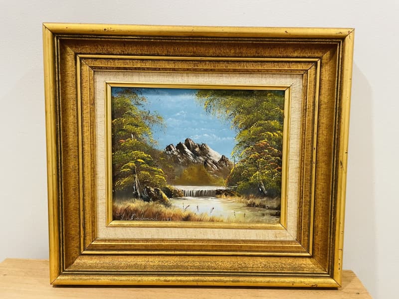 Stephen Franks Original Framed Oil Painting, Art