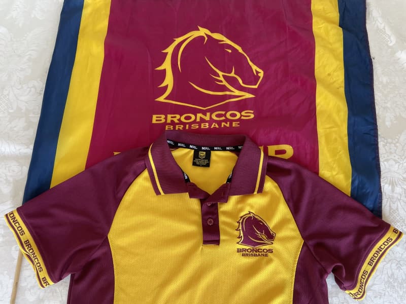 Official NRL Heritage - Brisbane Broncos R.L.F.C. RETRO HOODIE, Tops, Gumtree Australia Redland Area - Birkdale