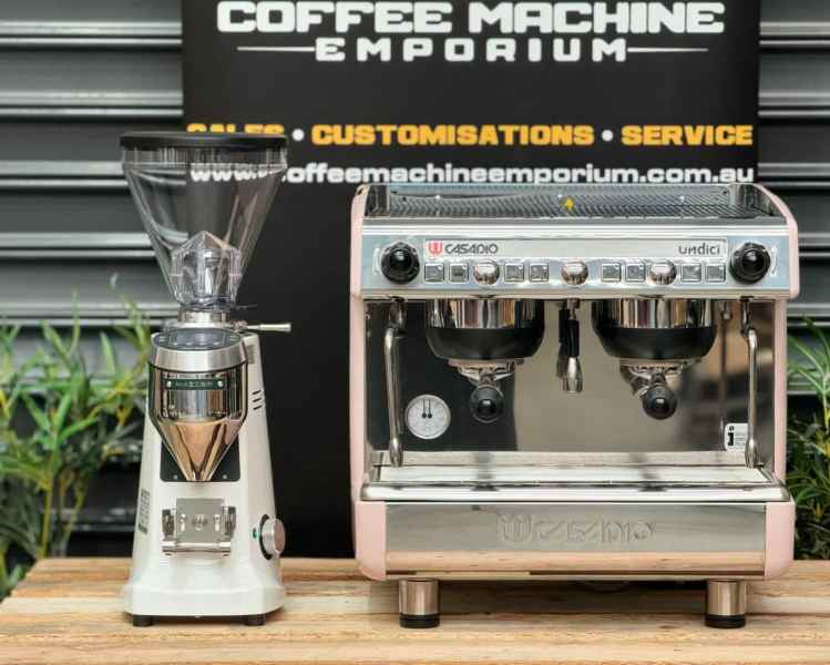 Brand New Casadio Undici 2 Group Compact Coffee Machine & Mazzer Super63442359293057111