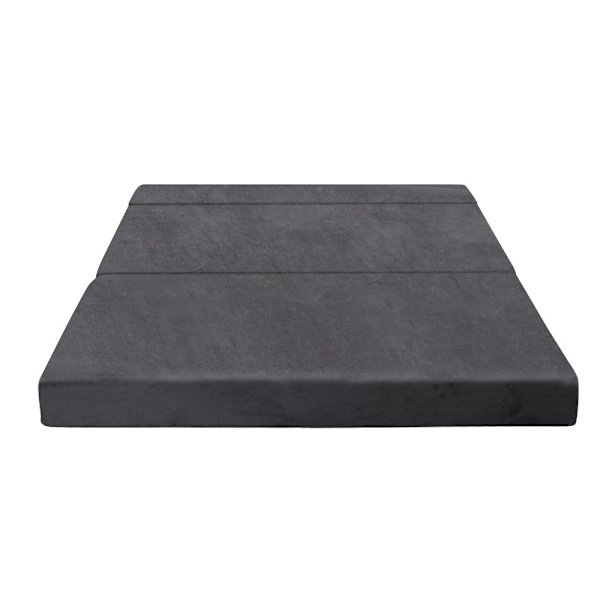 Foldable Mattress Folding Foam Bed Mat Double Grey62863406952834112