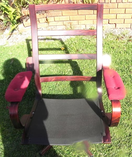 Scandinavian Mid Century Vintage Swivel Arm Chair62863412511489114