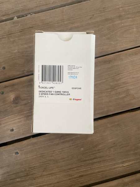 Hard wired fan controllers 63439134283265110