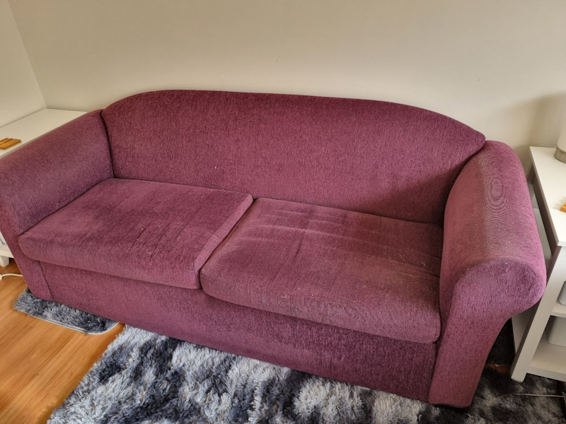 3-seater Sofa (purple)62863406435586112