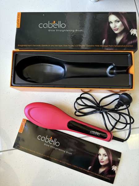 .CABELLO * Glow Straightening Brush* Pink63017318996609112