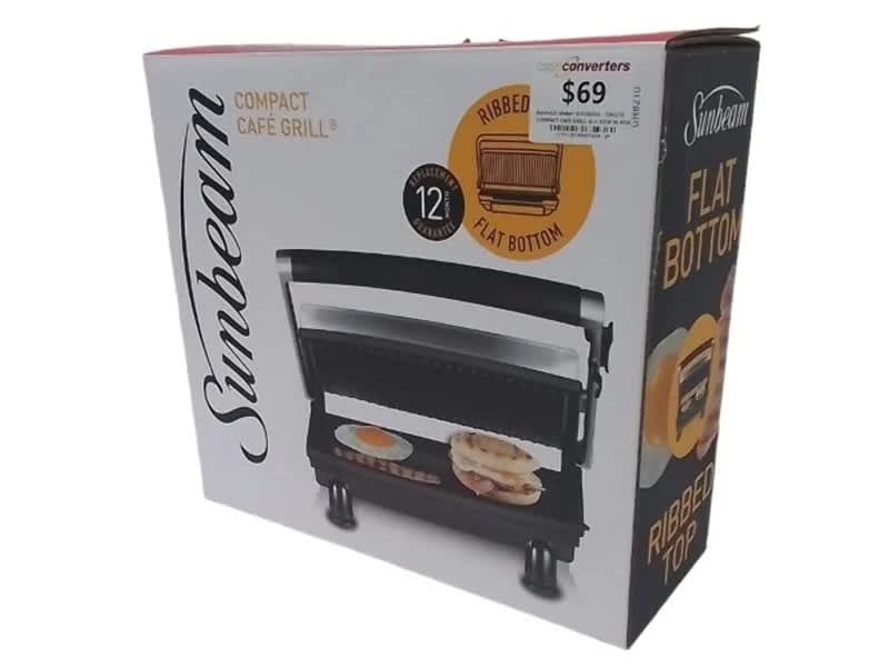 sunbeam compact sandwich press