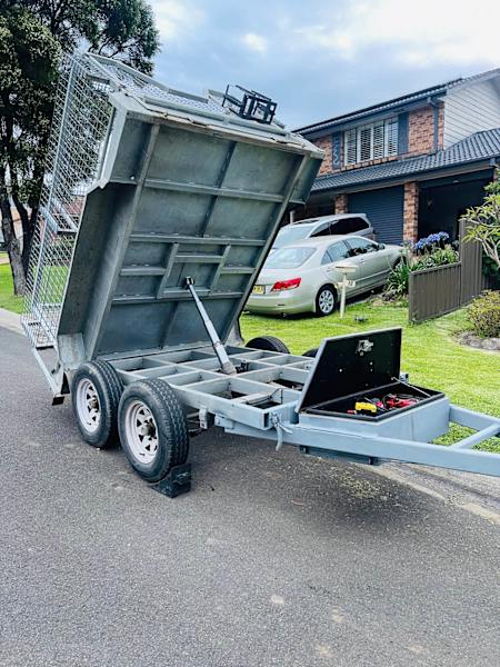 Trailer hire car carrier hydraulic tipper box trailer 62938581950467111