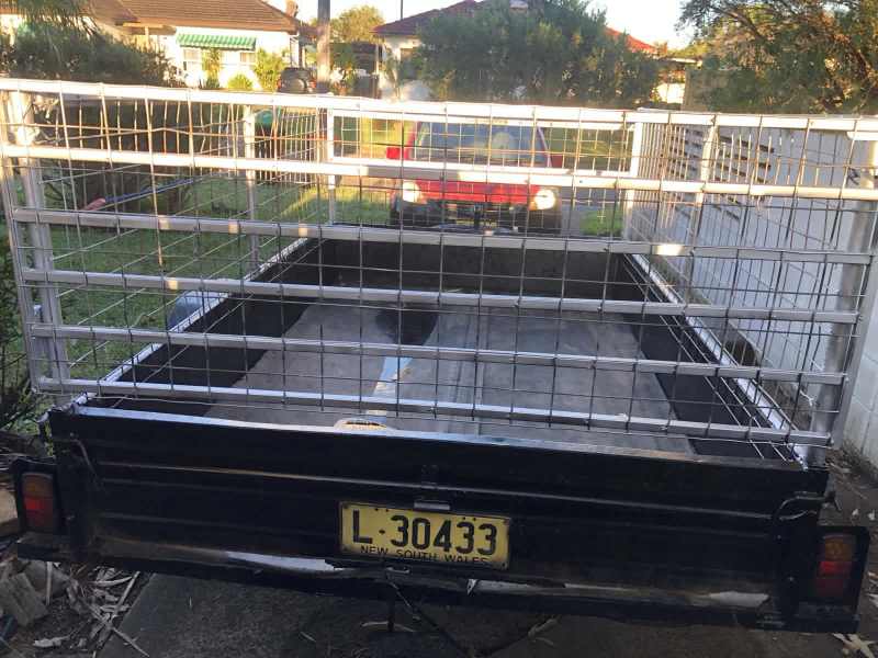 8x5 cage trailer for hire629376217704991123