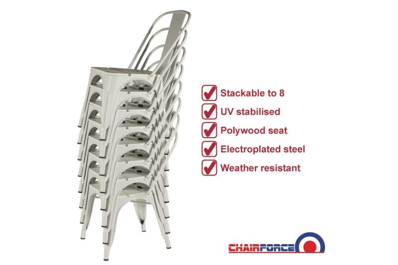 Heavy duty outdoor chairs  – 2 designs and 4 colours!62863384008194113