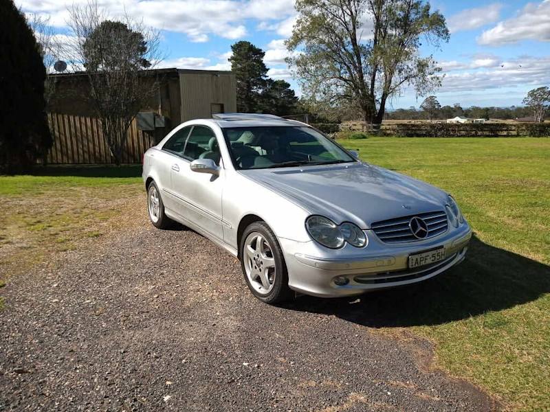 2003 MERCEDES-BENZ CLK320 AVANTGARDE 5 SP AUTOMATIC 2D CABRIOLET628827651626271128