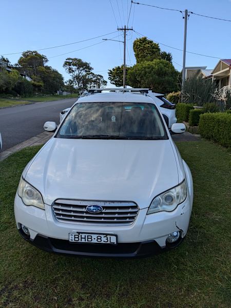 2008 SUBARU OUTBACK 2.5i AWD 5 SP MANUAL 4D WAGON62939538699907113