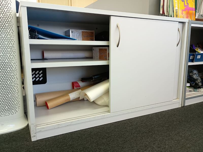 Short, low stationery cabinet62863406361345112