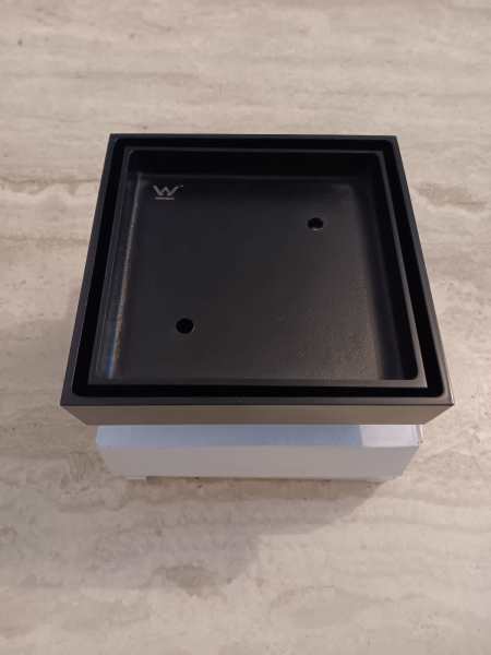 Smart Drain - Tile insert Floor Waste Matt Black New63005148867841112