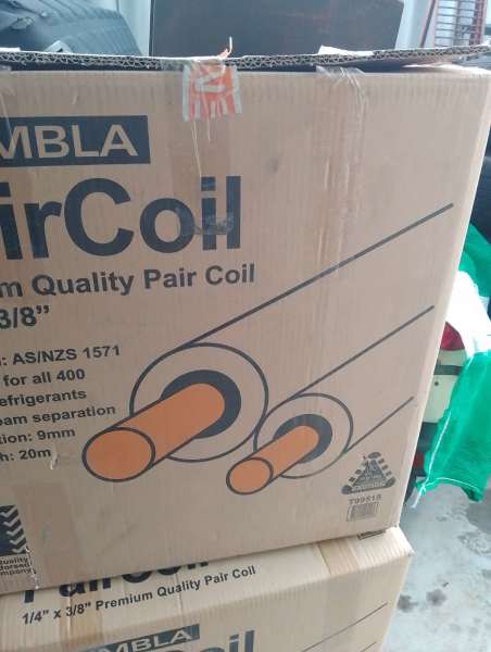 one left 1/4 X 3/8 Paircoil Kembla x20 metres 63437935486723112