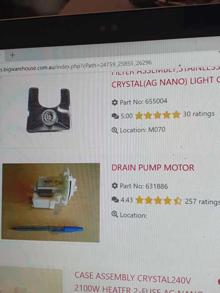 LG Drain Pump Motor for LG Dishwasher63016058385795111