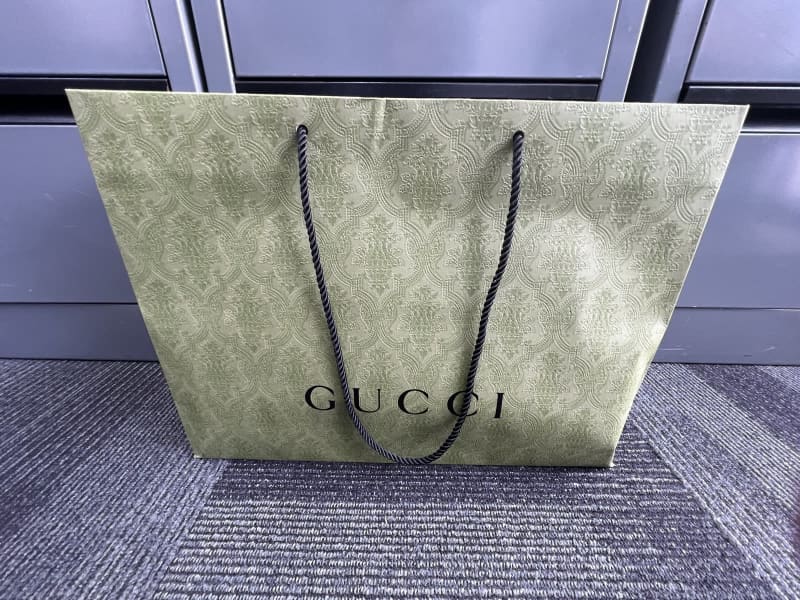 Gucci, Bags, Gucci Paper Shopping Bag