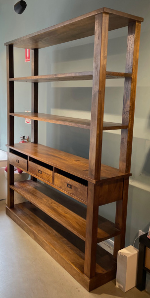 Solid Wooden Shelving Unit62863377671939111