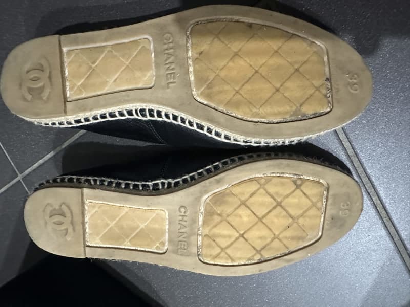 Authentic clearance chanel espadrilles