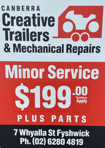 CANBERRA CREATIVE TRAILERS AND MECHANICAL REPAIRS629366542703381113