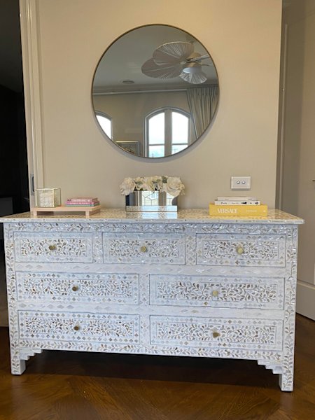 Bone inlay chest of drawers sideboard buffet 62863382429185112