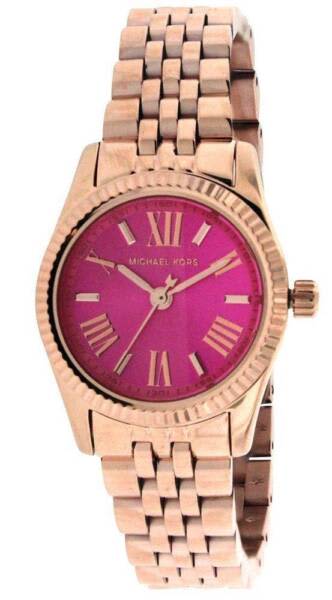 Buy Michael Kors Lexington Petite Pink Dial Rose Goldtone Ladies Watch  MK3285 Online at desertcartKUWAIT