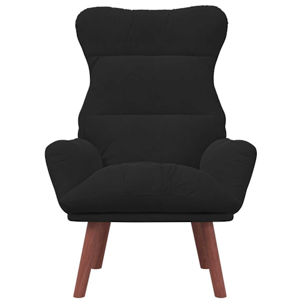 Relaxing Chair Black Velvet...62863384961666113