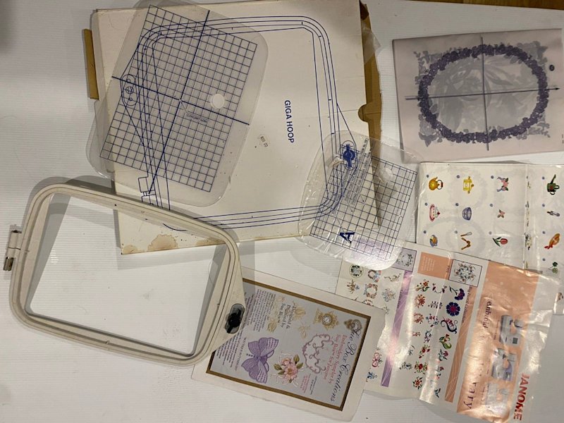 Janome Embroidery Machine63612125765763113