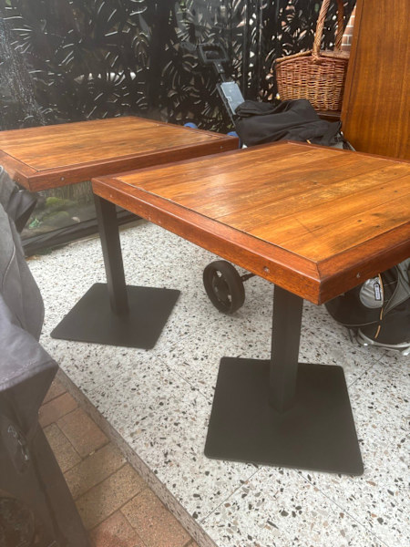 2 solid wooden small dinner tables, can buy 1 62863383518210111
