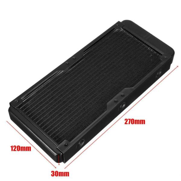 Aluminum 240mm 18 Tubes Computer Water Cooling Radiator For CPU Heat63008980360705113