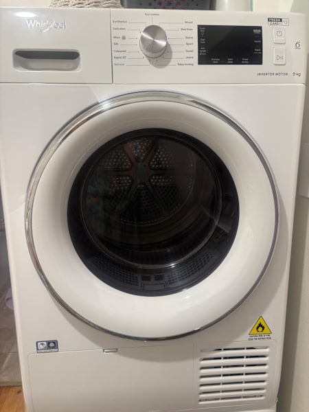 Whirlpool stacking washer and dryer63470145539073112