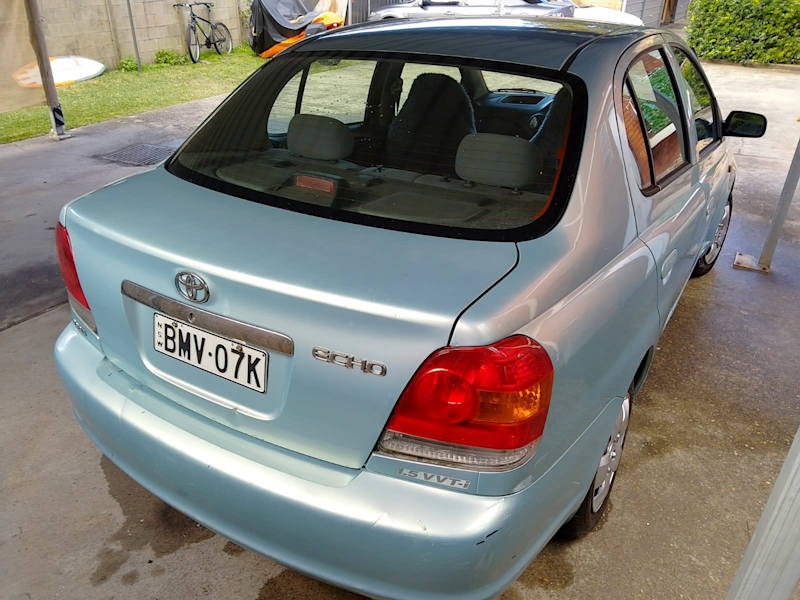 2004 TOYOTA ECHO 4 SP AUTOMATIC 4D SEDAN62882772241281112