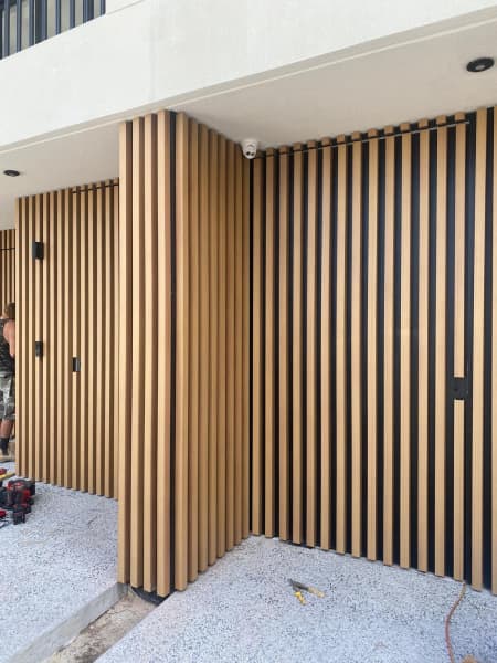 Premium Aluminium timber look battens. Lifetime guarantee.63012914827777113