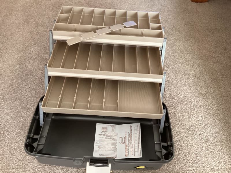 Plano 6134 Three-Tray Tackle Box
