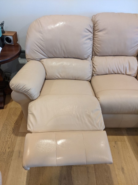 3 seat sofa (2 reclining) and 2xreclining chair leather set62863407354882113