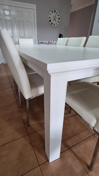 Dining table - white Hamptons62863370075651111