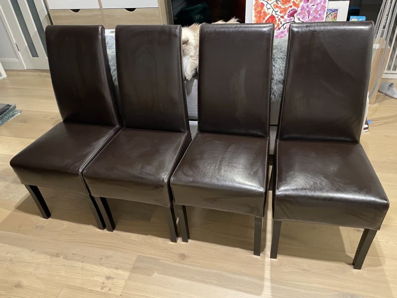 nick scali dining chairs gumtree