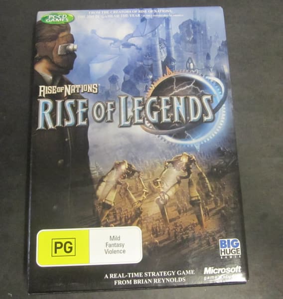 Rise Of Nations: Rise Of Legends - Pc 