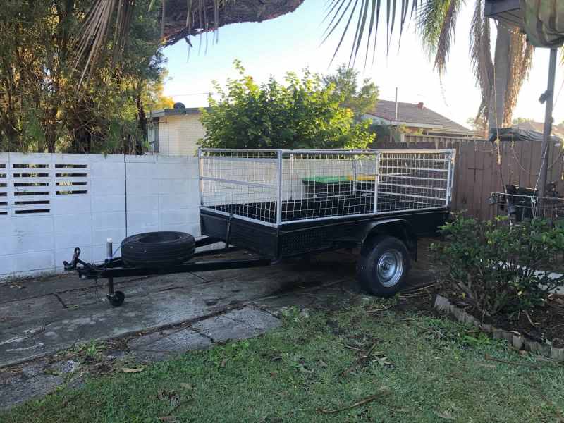 8x5 cage trailer for hire62937621770499111
