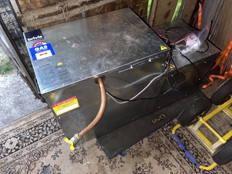 Brivis SP521 Gas Heater 21.0kW / Indoor UNIT / AS NEW / Delivery!63021729029249111