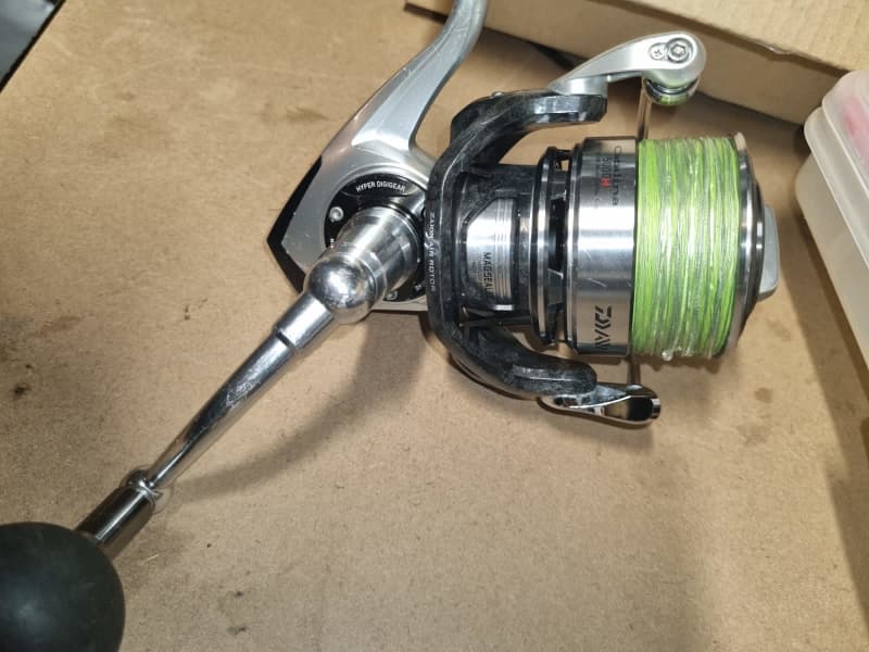 Daiwa Catalina 5000H with spare spool and braid | Fishing