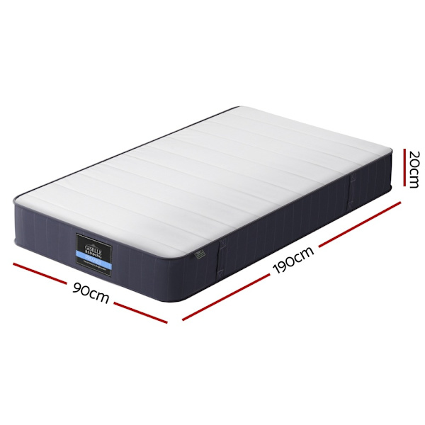 20cm Giselle Mattress Single Bed Pocket Spring Mattresses62863374430595112