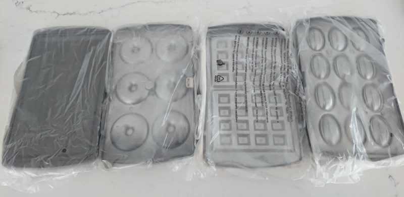ALDIS MULTI SNACK MAKER WITH FIVE DETACHABLE PLATES - RRP $39.9963021729843202112
