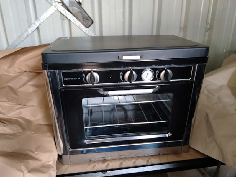 companion portable gas oven and cooktop