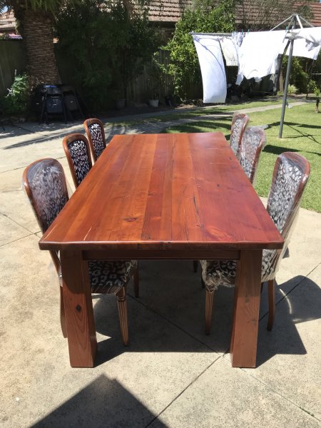 Dinning Table - Solid Timber 62863412393219112