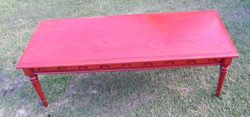 Mid Century Vintage Van Treight Furniture Rectanguler Coffee Table62863381905409114