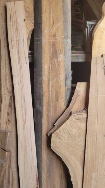 Thick Blackbutt Timber Slab- 3140mm63005707765121112